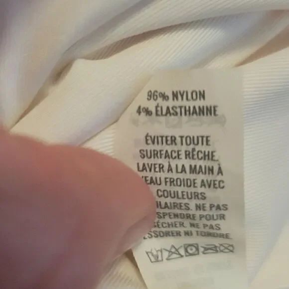 LN AERIE PIQUE ONE PIECE SWIMSUIT SZ.M - Picture 6 of 6